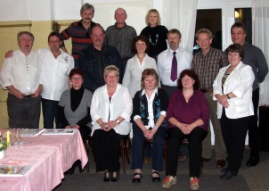 15 Teilnehmer des Klassentreffens